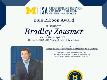 2021 UROP Spring Symposium Blue Ribbon IG 1 